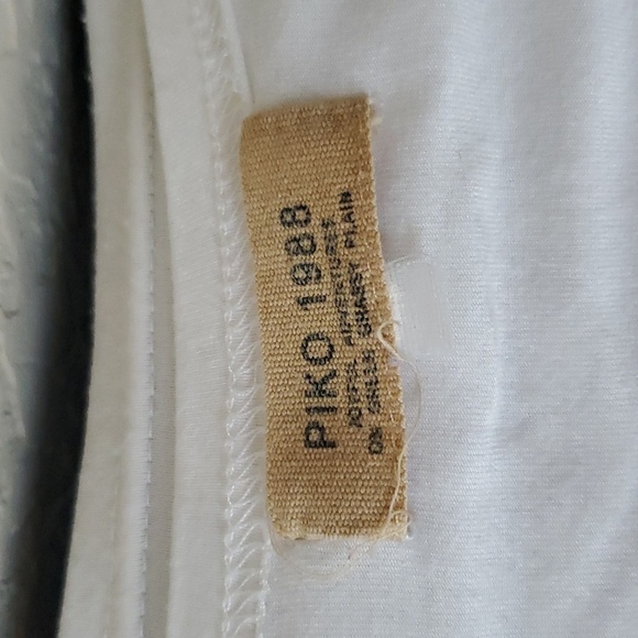 Piko 1988 white oversized crewneck tshirt top size medium - Picture 8 of 13